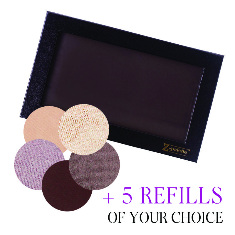 Large Z Palette + 5 Refills Iridis Cosmetics